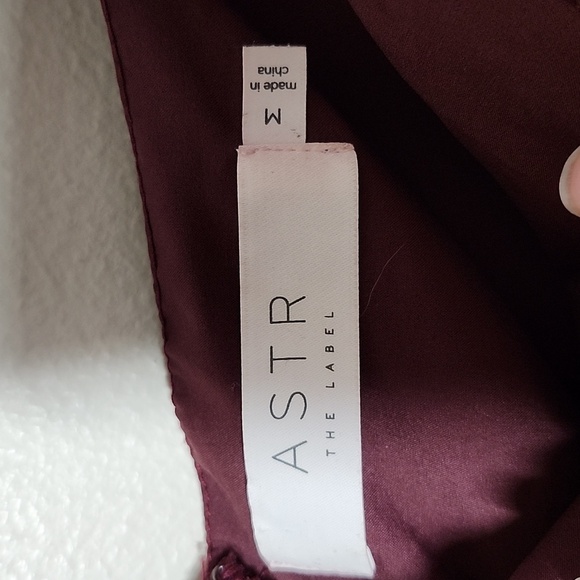 ASTR The Label Rosalee Floral Ruched Burnout Dress Wedding Guest Cocktail Dress - Picture 9 of 12